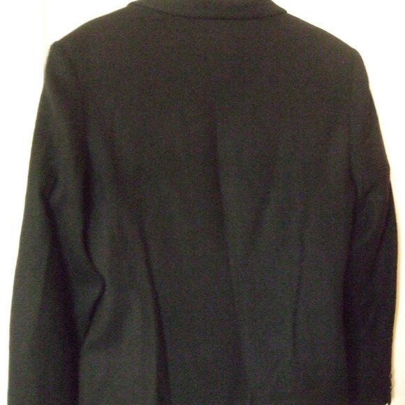 Oleg Cassini Charcoal Grey Double Breasted Suit - Picture 2 of 5